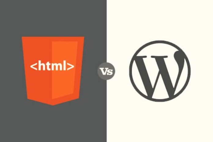 Difference Between Html And Wordpress Website
